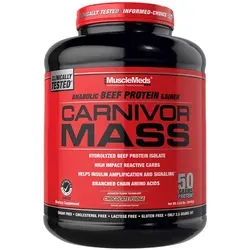 MuscleMeds Carnivor(TM) Mass 100% Beef Protein Mass Gainer (2646 g, Schokoladen Toffee)