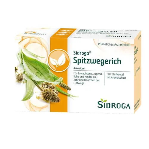 Sidroga Spitzwegerich Filterbeutel Tee Inhalt: 28 g