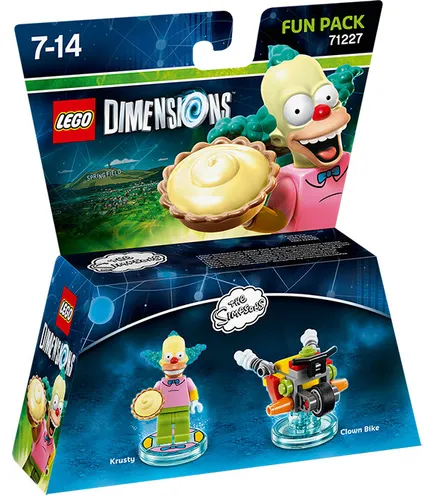 Lego Dimensions Fun Pack Simpsons Krusty der Clown 71227 Lego