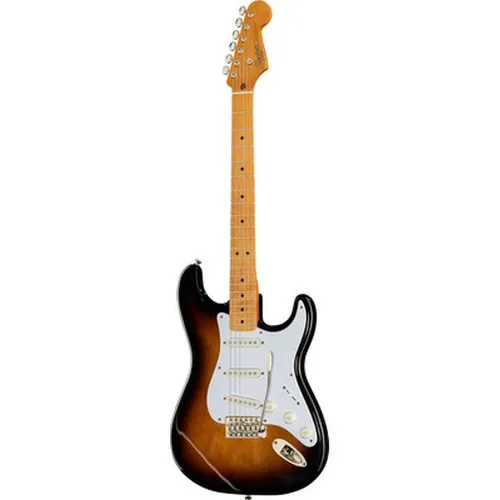 Squier CV 50s Strat MN 2-SB - Klassische Stratocaster - Gitarren - Squier Classic Vibe 50s Strat mit hochwertigem Ahornhals und Alnico Tonabnehmern für authentischen Klang und Spielgefühl.