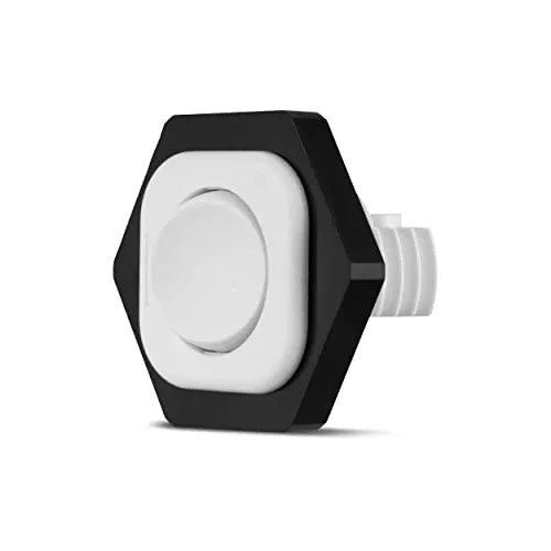 REV Wippschalter, Einbauschalter 1polig, 230VAC, max. 6(2) A, Bohrung: 22mm, weiß