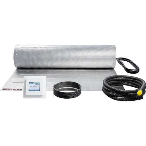 STIEBEL ELTRON FTD 140 Fussbodenheizung, 840 Watt, 6m² - Elektro Fußbodenheizung mit Thermostat für optimale Wärmeverteilung, ideal für Parkett, Vinyl oder Laminat. Perfekt für Neubau und Sanierung dank geringer Aufbauhöhe.