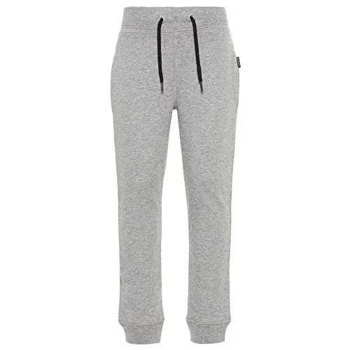 NAME IT Jungen Nkmsweat Pant Unb Noos Jogginghose, Grey Melange, 98 EU