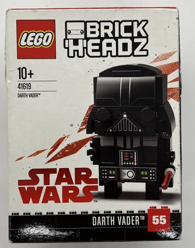 LEGO 41619 Darth Vader Brick Headz - LEGO BrickHeadz Set mit 104 Teilen, limitierte Auflage und originalverpackt. Ideal für Star Wars Fans und Sammler!
