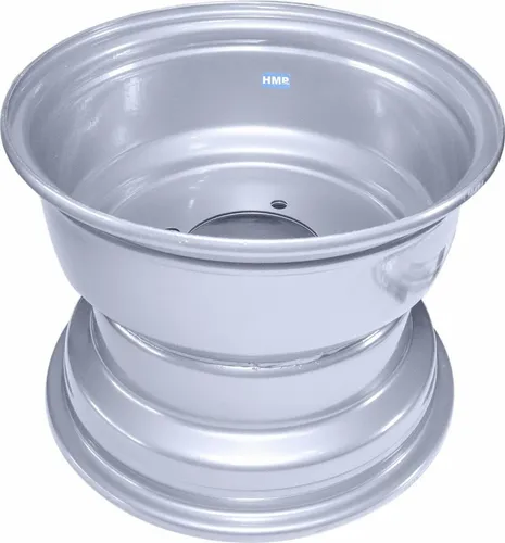 Stahlfelge 10 Zoll hinten 110mm siber Quad ATV HMParts