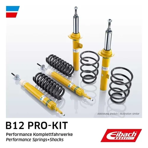 Eibach B12 Pro-Kit Fahrwerkssatz für BMW E90 - Autoteile, optimiert für bessere Straßenlage und Fahrdynamik, ideal für sportliches Fahren und erhöhte Sicherheit.