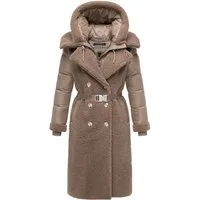 Navahoo Damen Teddymantel Kuscheltraum mit 2-in-1 Stepp-Innenteil - Der Navahoo Teddymantel bietet modischen Stil und Funktionalität für kalte Tage. Mit herausnehmbarem Stepp-Innenteil und weichem Teddyfell für zusätzlichen Komfort. Ideal für Alltag und Freizeit.