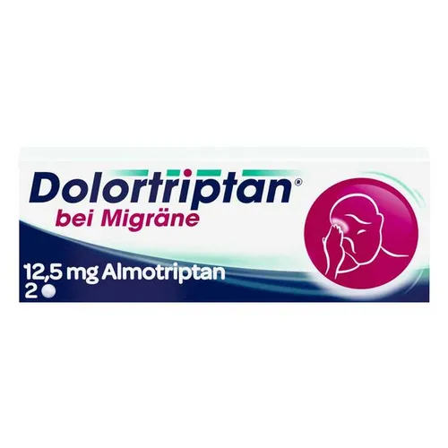 Dolortriptan® bei Migräne - Schnelle Linderung - Arzneimittel zur schnellen Behandlung akuter Migräneanfälle, wirkt bereits nach 30 Minuten und lindert hämmernde Kopfschmerzen, Übelkeit und Lichtempfindlichkeit.