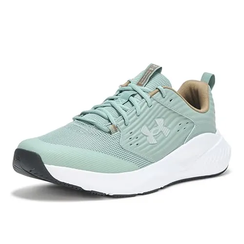 UNDER ARMOUR Herren Workoutschuhe UA CHARGED COMMIT TR 4 - Fitnessschuhe mit stabiler Leder-Oberseite, Flexkerben für Bewegungsfreiheit und Charged Cushioning für optimale Aufpralldämpfung – perfekt für dein Training!
