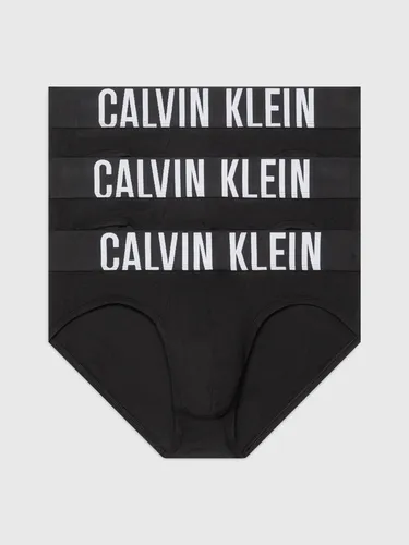 Calvin Klein Hipster "HIP BRIEF 3PK" - 3er-Pack Hipster mit Logo-Stretchbund, bequem und stilvoll für den Alltag, ideal für modebewusste Männer.