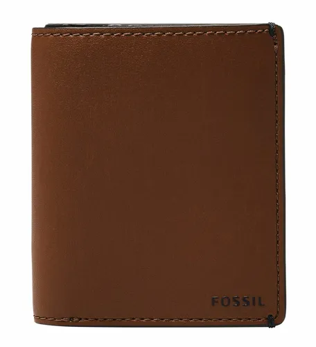 Fossil Kartenetui Joshua - Veganes Cactus Wallet - Praktisches Etui für Männer, aus nachhaltigem Material mit 2 Fächern für Kreditkarten und einem Geldscheinfach. Ideal für Ordnung und Stil unterwegs.