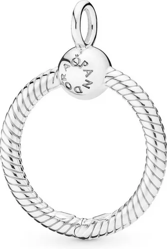 Pandora Kette mit Anhänger Pandora Moments Small O Pendant Kettenanhänger 398296 Damenhalskette