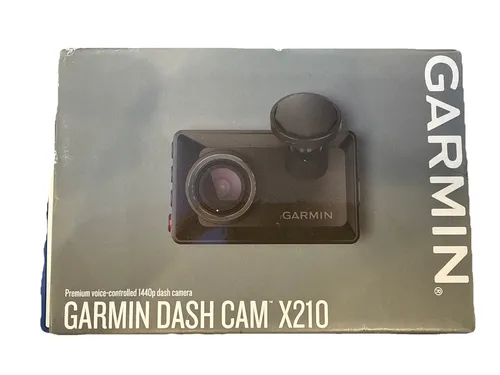 Garmin Dash Cam X210 - 1440p Auflösung mit Polfilter - Dashcam mit 1440p, 140° Sichtfeld und integrierten Polfilter für klare Aufnahmen. Sprachsteuerung und Garmin Drive App Kompatibilität machen sie zur idealen Begleitung für jede Fahrt.