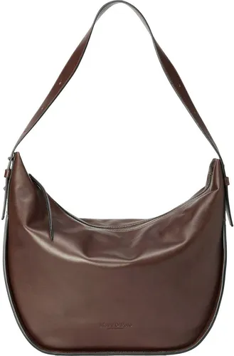 Marc O'Polo Schultertasche Tally Hobo Bag Dark Walnut - Stylische Marc O'Polo Schultertasche in Dunkelbraun mit geräumigem Hauptfach und verstellbarem Schulterriemen. Ideal für den täglichen Einsatz und perfekt für alle Gelegenheiten.