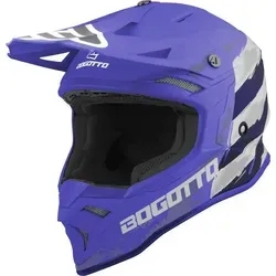 Bogotto Motocrosshelm V337 Wild-Ride Crosshelm blau XL