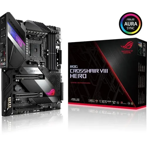 ASUS ROG Crosshair VIII Hero AMD Sockel X570 AM4 ATX