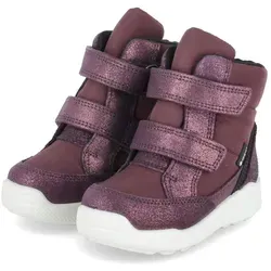 Ecco 76480160229 Stiefel - Stiefel für Mädchen mit GORE-TEX, wasserdicht und warm gefüttert. Ideal für den Winter, mit bequemem Klettverschluss und extra leichter PU-Sohle.