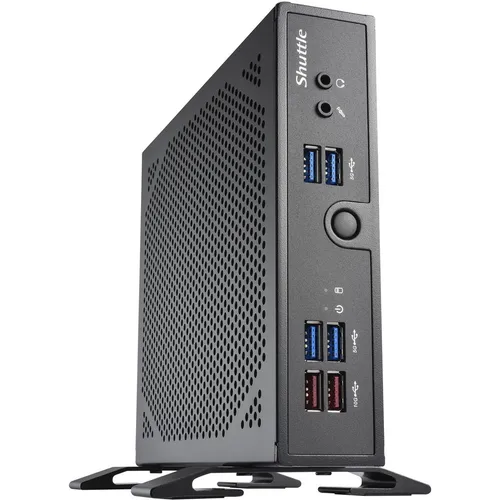 Shuttle XPC slim DS50U Barebone mit Intel Celeron 7305 - Computersysteme und Zubehör, kompakter Barebone mit vielseitigen Erweiterungsmöglichkeiten und effizienter Leistung für Ihre Projekte.