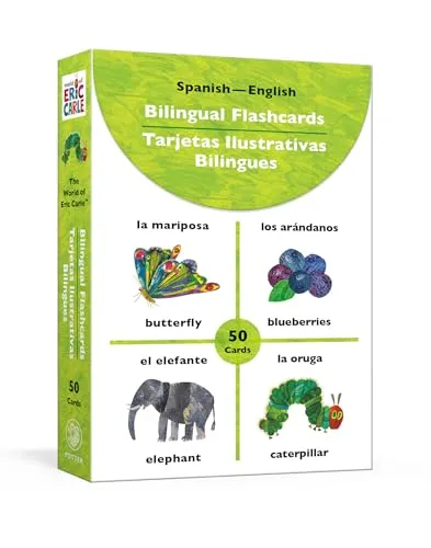 The World of Eric Carle Bilingual Flashcards: 50 Cards in English and Spanish