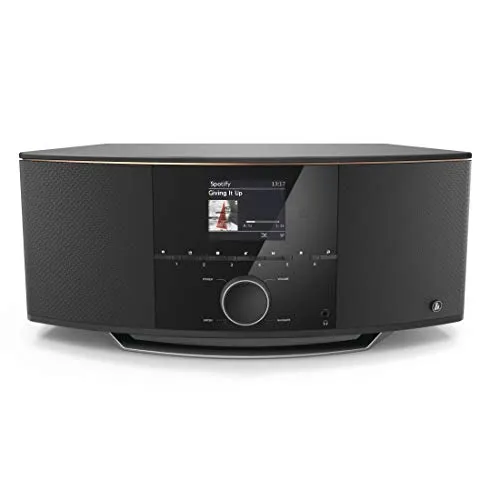 Hama Radio Internetradio DIR150BT - 90 Watt Digitalradio mit DAB+, Bluetooth und WLAN, beeindruckender Sound und Zugriff auf Spotify und Amazon Music