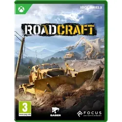 RoadCraft - Microsoft Xbox Series X - Simulator - PEGI 3 - Spiele als Leiter eines Katastrophenhilfeunternehmens und baue mit über 40 Fahrzeugen zerstörte Regionen wieder auf. Co-op Modus und fortschrittliche Physik sorgen für ein realistisches Spielerlebnis!