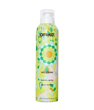 Amika Un.done Strukturierendes Volumenspray 209 ml - Luftiges Volumenspray für alle Haartypen, absorbiert Talg und Verunreinigungen. Für sofortiges Volumen und einen trendigen Undone-Look. Vegan, glutenfrei und in recycelbarer Verpackung.