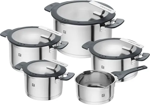 Zwilling Simplify Kochtopf - 24 cm, hochwertiger Edelstahl, langlebig und ideal für gesunde Kochkunst