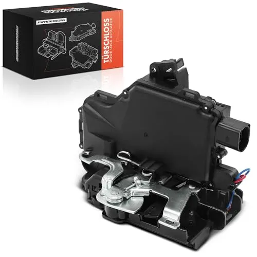 Frankberg 1x Türschloss Stellmotor Hinten Rechts Kompatibel mit Leon 1M1 1999-2006 Toledo II 1M2 1998-2006 B.o.r.a 1J2 1J6 1998-2005 Golf 1J1 1J5 1997-2006