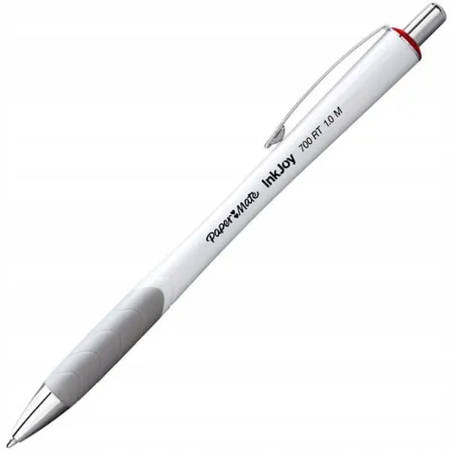 Kugelschreiber, rot, 1mm Spitze, automatisch, mit Clip