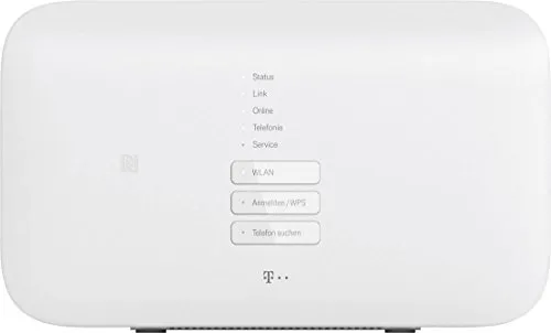 Deutsche Telekom TELEKOM Speedport Smart ADSL2 VDSL2 Gigabit WLAN bis 2.100 Mbit/s 1x USB 4x LAN 2x TAE DECT-CAT-iq Basis NFC WLAN TO GO