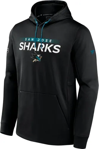 Fanatics Hoodie Herren RINK Performance Pullover San Jose Sharks - Stylischer Kapuzenpullover in Schwarz für Herren. Ideal für Sport und Freizeit, bietet Komfort und eine perfekte Passform. Zeige deine Unterstützung für die San Jose Sharks!