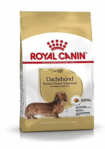ROYAL CANIN Dachshund 7,5kg - Spezielles Hundefutter für Dackel ab 10 Monaten, Gelenkschutz und 5% Rabatt mit Code ROYAL-5!