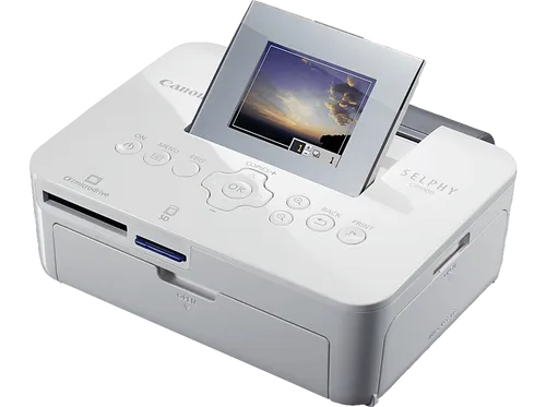 Canon SELPHY CP1000 Fotodrucker weiß - Hochwertiger Thermosublimationsdrucker, 47 Sek. pro Foto und randloses Drucken für perfekte Erinnerungen