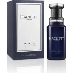 Hackett Essential Eau De Perfume Spray 100ml - Eau de Parfum für Herren, eleganter Fougère-Duft mit rotem Pfeffer, Bergamotte, Lavendel und Ananas, in einem stilvollen Flacon inspiriert von einer Bobinenspule.