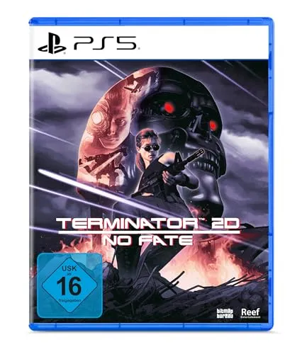 Reef Entertainment Terminator 2D No Fate für PS5 – Deutsch - Erlebe die packende Action von Terminator 2D No Fate auf PS5. Dieses spannende Spiel bietet fesselnde Grafiken und ein mitreißendes Gameplay für unvergessliche Gaming-Momente.