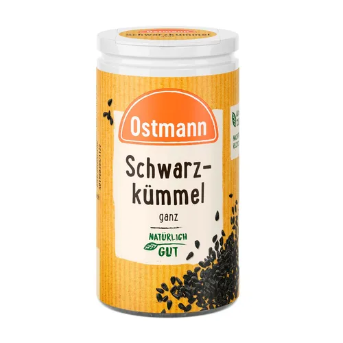 Ostmann Schwarzkümmel ganz nussig-pfeffriges Geschmackserlebnis 40g