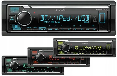Kenwood KMM-BT306/BT309 Autoradio mit Bluetooth MP3 USB AUX VarioColor