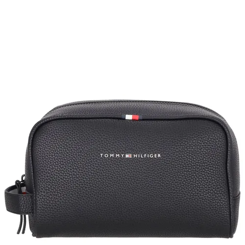 Tommy Hilfiger ESSENTIAL PU WASHBAG - Reisetaschen - Stilvolle Umhängetasche aus leichtem Material für unbeschwerte Bewegungen, minimalistisches und elegantes Design für Herren.