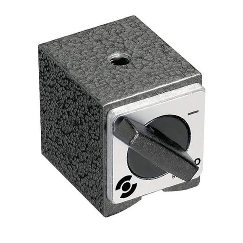 Magnetfuß L. 60x B. 50mm H. 55mm M8 FISSO - Robuster Magnetfuß für präzise Messungen, ideal für Magnet-Messstative und vielseitige Elektroinstallationen.