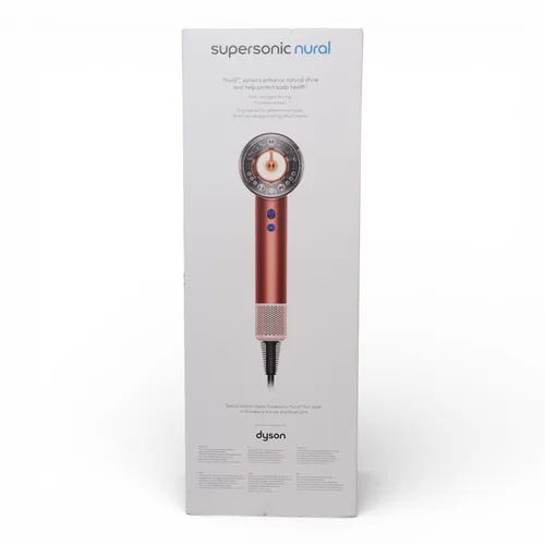 DYSON Supersonic NuralTM Strawberry Bronze Ros Haartrockner - 1600 Watt, schnelles Trocknen mit Air MultiplierTM Technologie und intelligentem Schutzmodus für die Kopfhaut