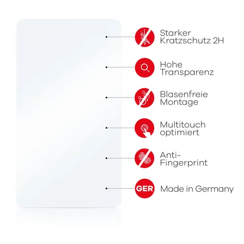 Schutz Folie für Apple MacBook Pro Retina 13" 2013 Kratzfest Klar