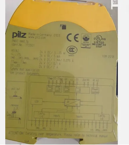 1PCS NEU PILZ PNOZ mm0.1P Safety Relay 772001 772001