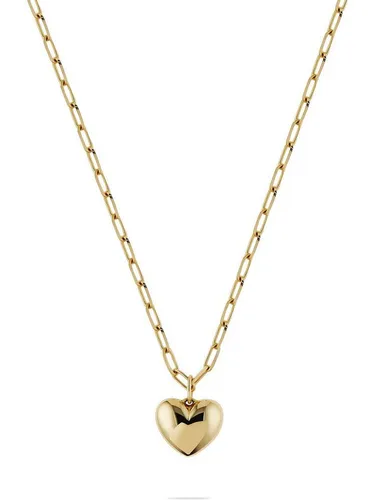 CHRIST Goldkette Damen-Kette 585er Gelbgold - Ketten ohne Anhänger, aus hochwertigem 585er Gelbgold, modern und mit Herz-Applikation, ideal für besondere Anlässe oder als Geschenk.