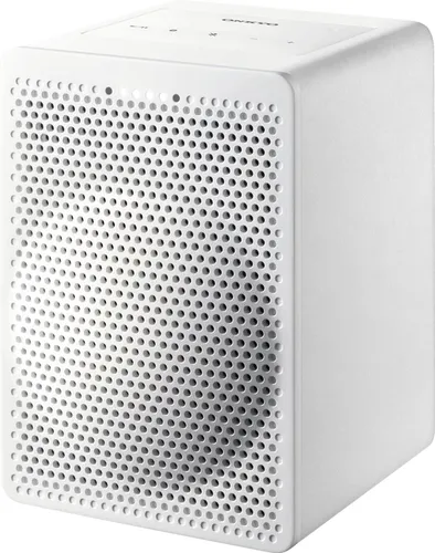 ONKYO VC-GX30 Weiß - Smart Speaker mit Google Assistant - Kabelloser Tischlautsprecher mit hochwertigem Sound und vielseitiger Konnektivität, ideal für Musikliebhaber und Smart Home-Enthusiasten.
