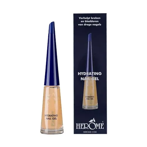 Herome Nagelgel (Hydrating Nail Gel) - Schützt Vor Dem Austrocknen Und Der Nagel - Pflegt den Nagel, sodass er seine Glätte und seinen Glanz behält. - 10ml.