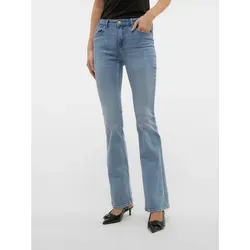 VERO MODA VMFLASH MR Flared Jeans - Damen Schlagjeans von VERO MODA, perfekt für einen trendigen Look und hohen Tragekomfort.