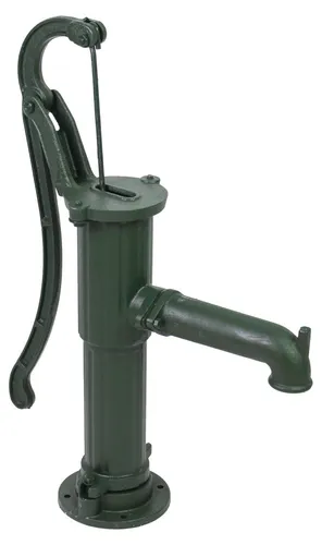 TRUTZHOLM Schwengelpumpe - Handbetriebene Wasserpumpe für den Garten - Wasserpumpen für Teichbewässerung, manuelle Bedienung mit einer Fördermenge von bis zu 100 l/h, ideal für nachhaltige Gartenpflege.