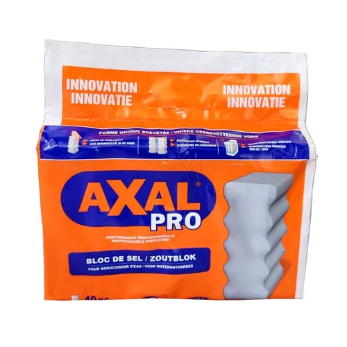 Axal Pro Block 4x2,5kg Regeneriersalz Wasserenthärtung Salztabletten