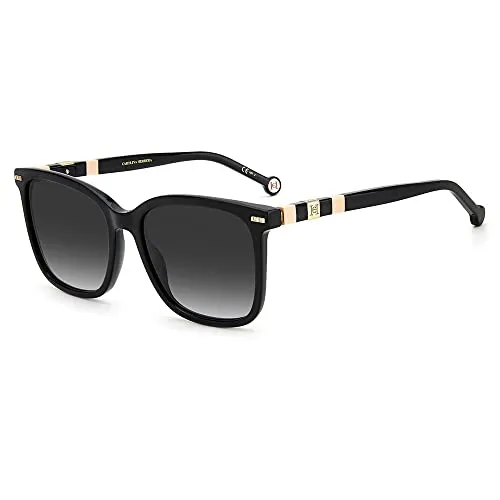 Carolina Herrera Unisex Ch 0045/s Sunglasses, 3H2/9O Black PINK, 57