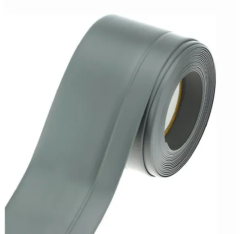 mako Sockelleiste selbstklebend 45mm x 25m, grau - Dämmstoffe für Innenbereich, selbstklebend für einfache Montage, ideal für eine saubere und moderne Raumgestaltung.